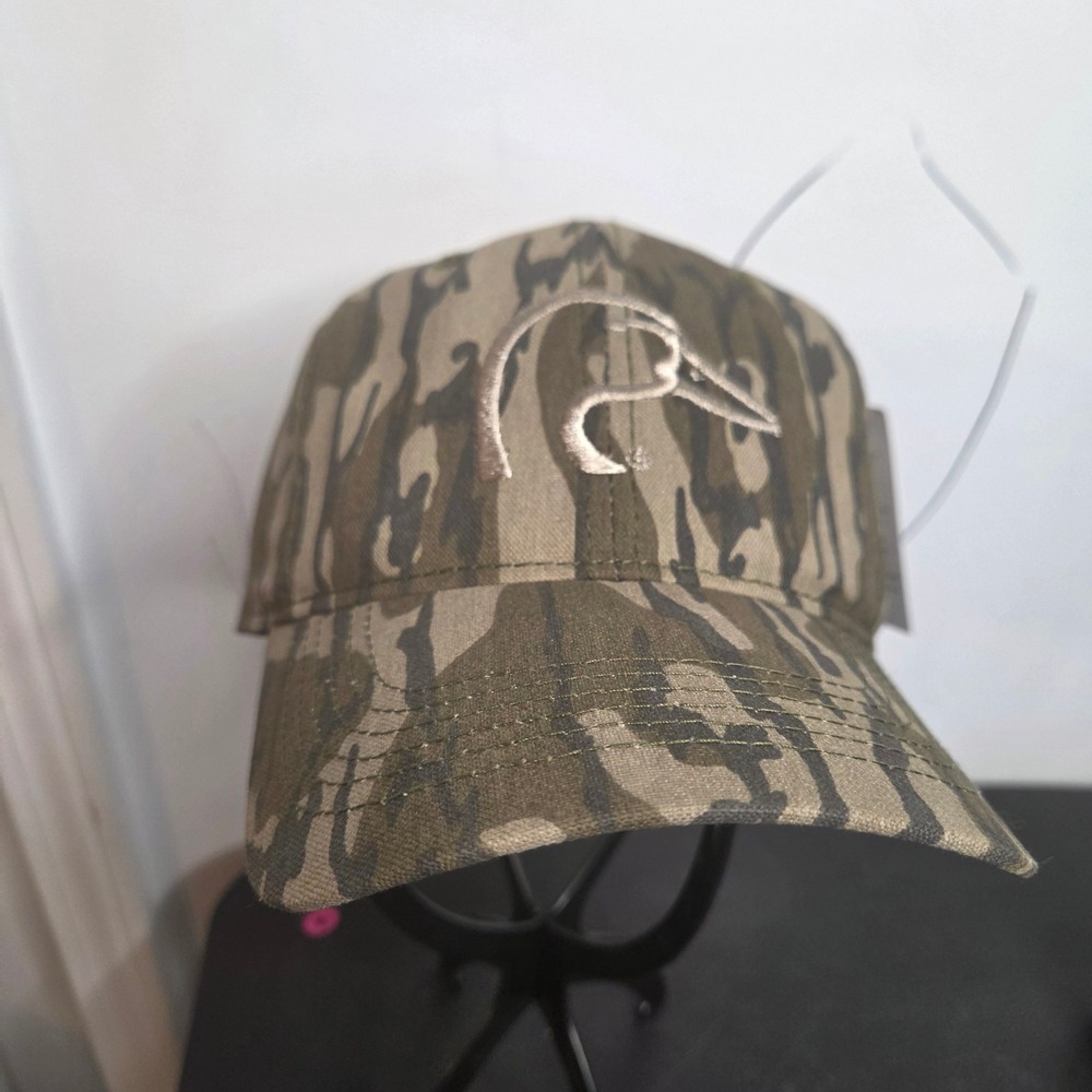 Ducks Unlimited Tiger Stripe Camo Baseball Cap Hat Adjustable One Size NEW